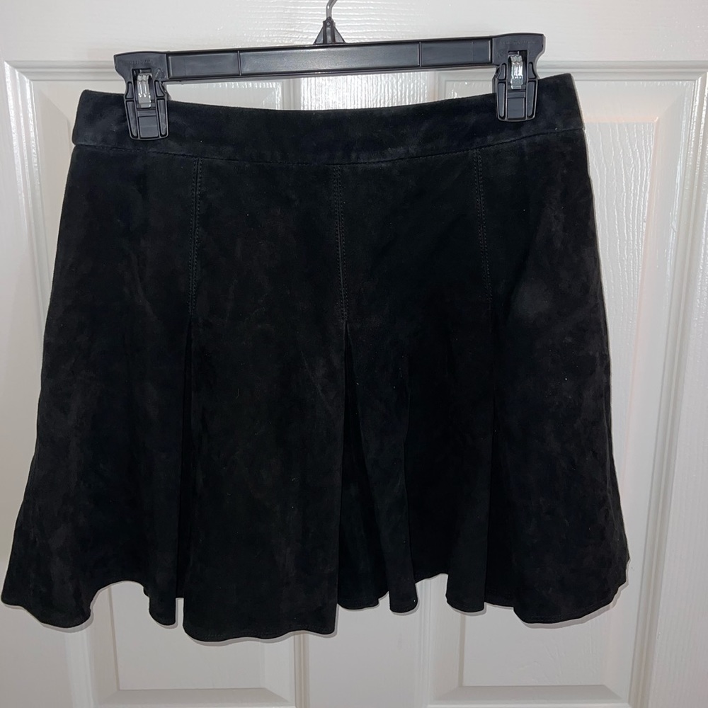 Alice and Olivia Velvet Skater Skirt